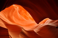 Glowing Wall of the Lower Antelope Canyon