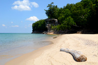 Chapel Rock and Beach at Pictured Rocks National Lakeshore