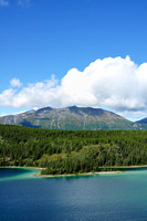 Emerald Lake in the Yukon Territory