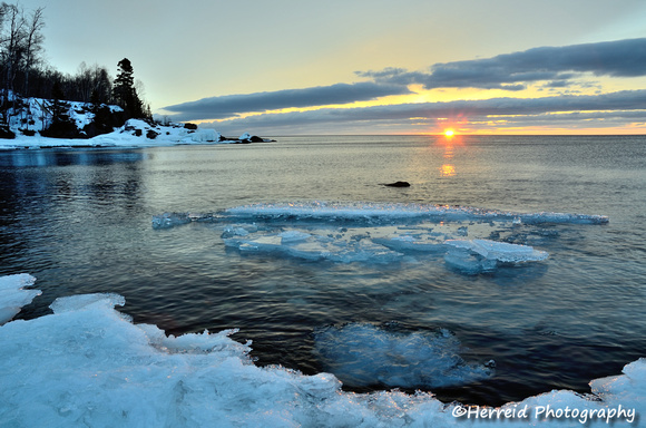 Sunrise over Lake Superior