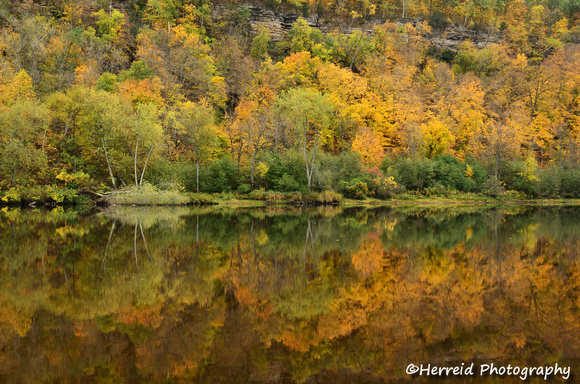 Autumn Colors Reflected in the St. Croix River
